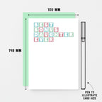 Best Bonus Daughter Ever Card by SixElevenCreations. Product Code SE0362A6
