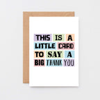 Thank You Card by SixElevenCreations Product Code SE0014A6