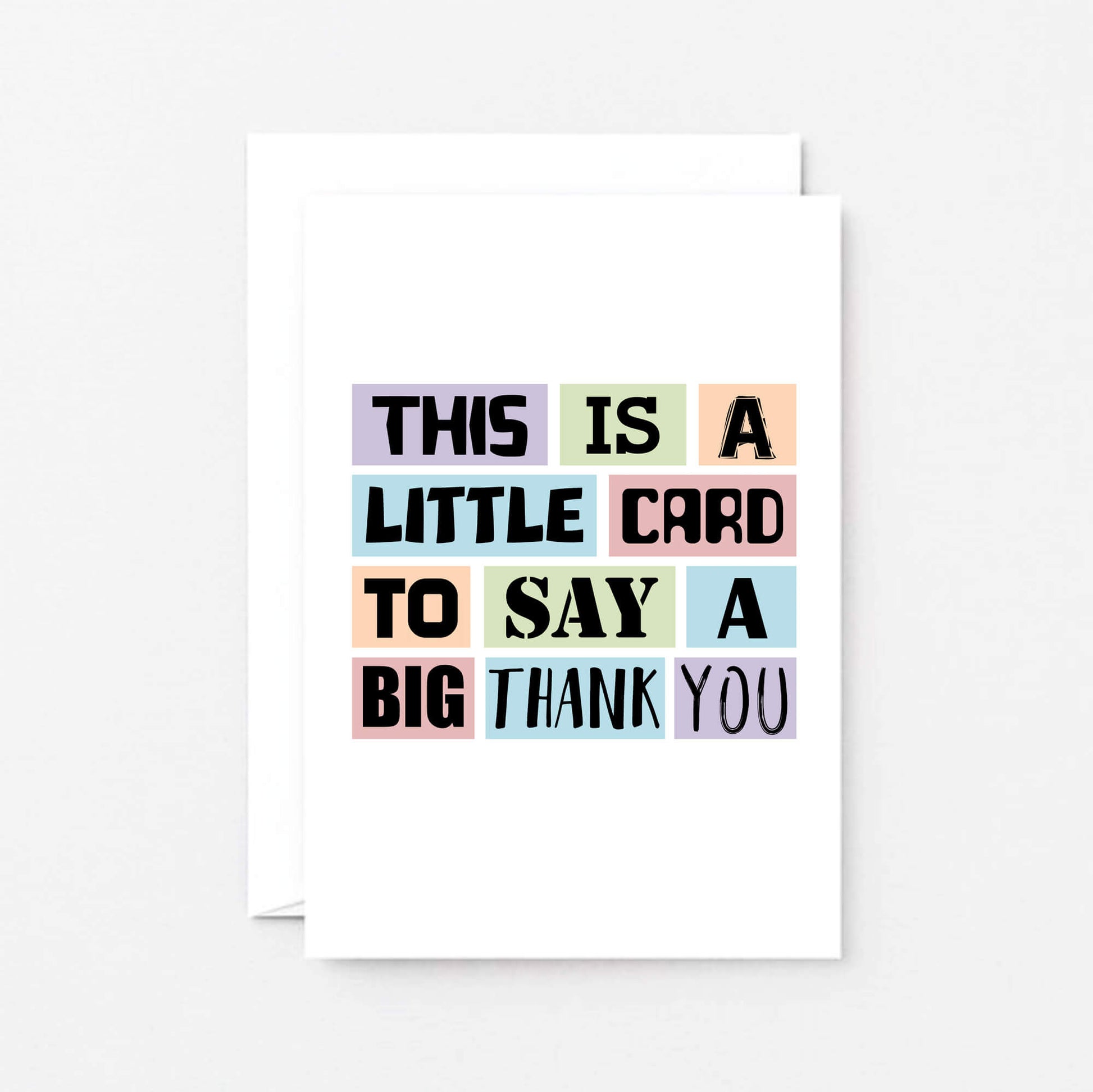 Thank You Card by SixElevenCreations Product Code SE0014A6