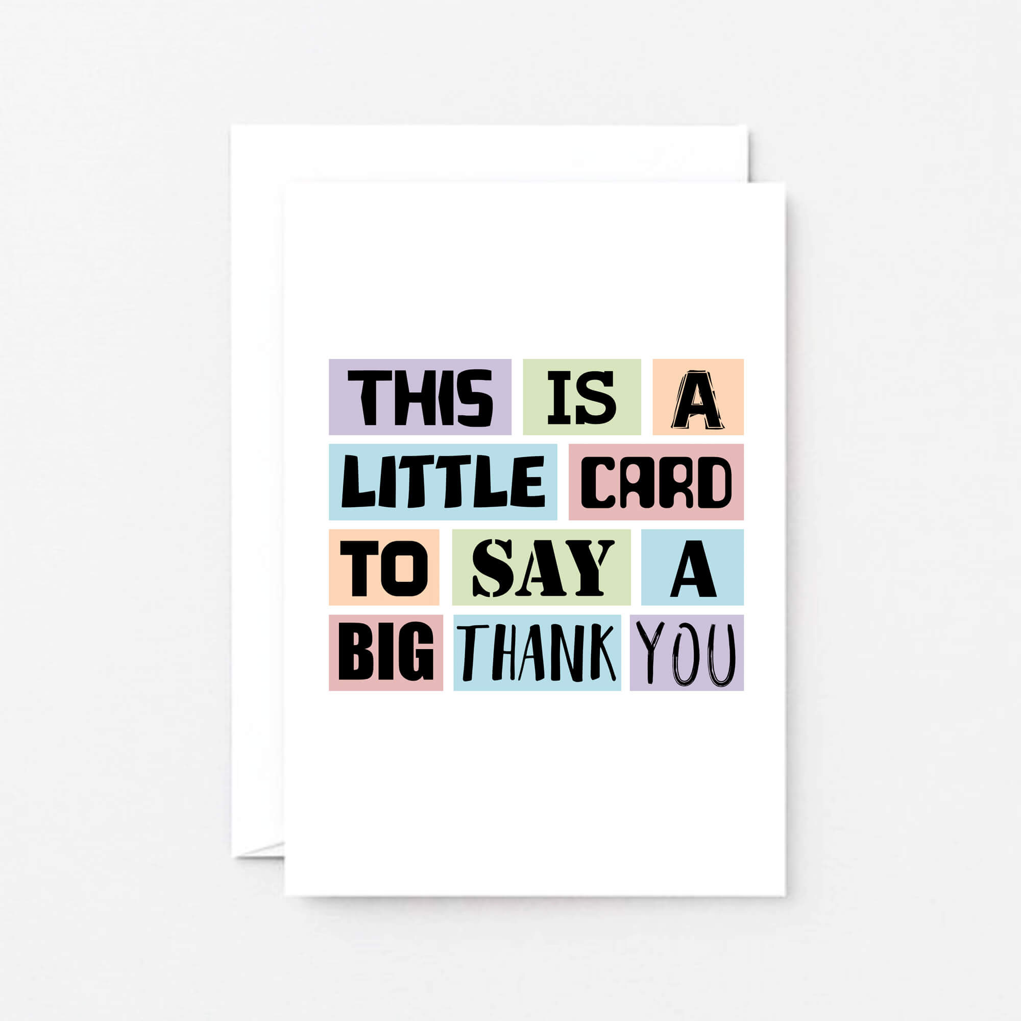 Thank You Card by SixElevenCreations Product Code SE0014A6