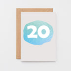 20 Years Card by SixElevenCreations. Product Code SE4063A6