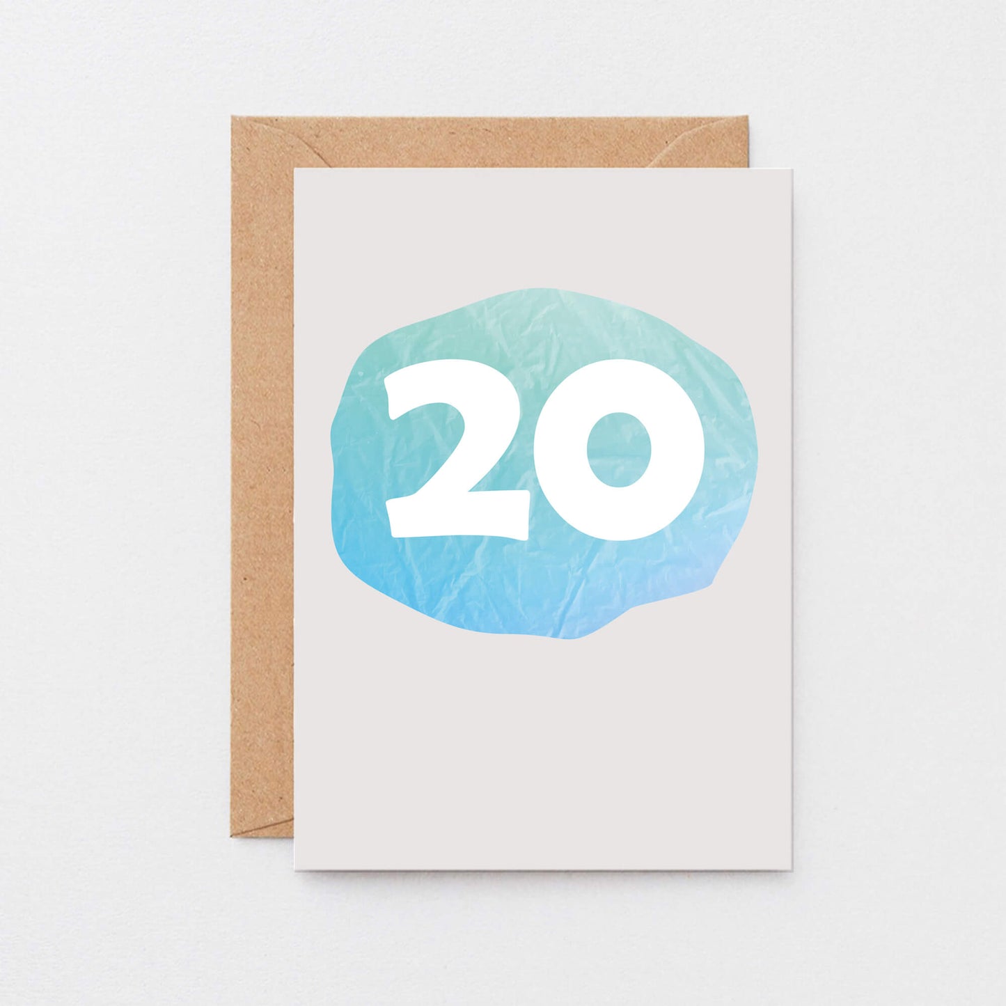 20 Years Card by SixElevenCreations. Product Code SE4063A6