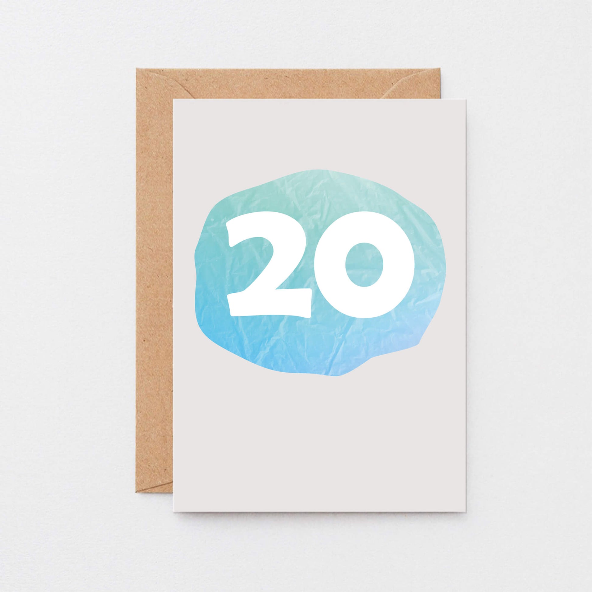 20 Years Card by SixElevenCreations. Product Code SE4063A6