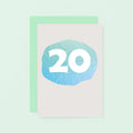 20 Years Card by SixElevenCreations. Product Code SE4063A6