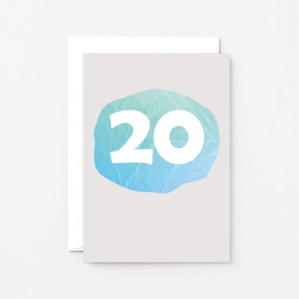 20 Years Card by SixElevenCreations. Product Code SE4063A6