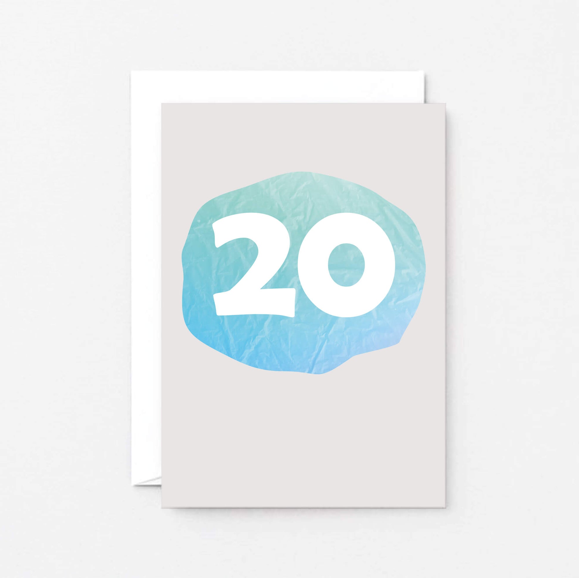 20 Years Card by SixElevenCreations. Product Code SE4063A6