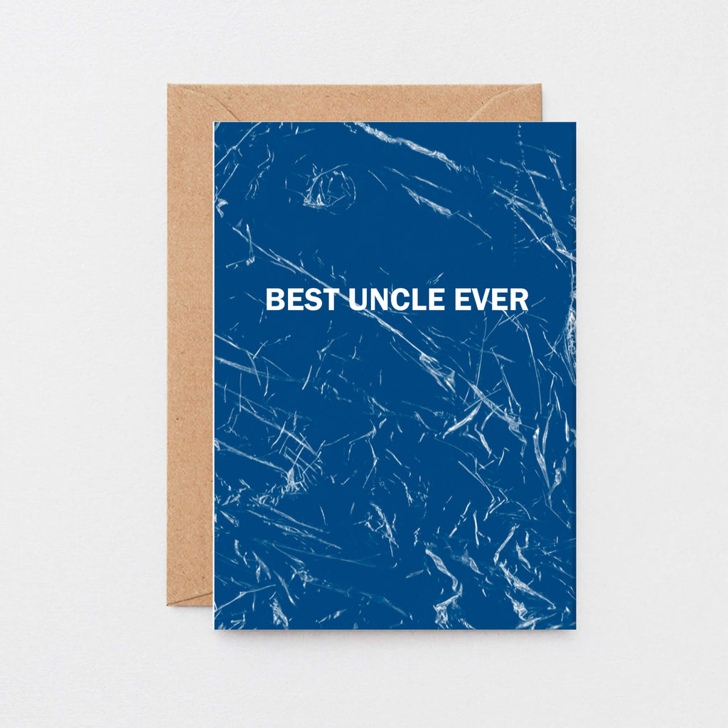Best Uncle Ever Card by SixElevenCreations. Product Code SE3057A6