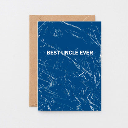 Best Uncle Ever Card by SixElevenCreations. Product Code SE3057A6