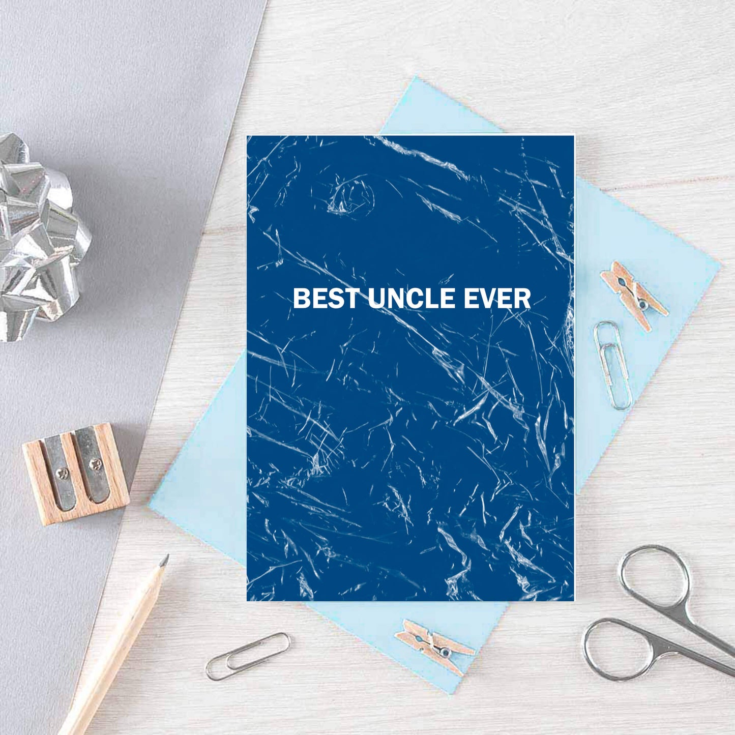 Best Uncle Ever Card by SixElevenCreations. Product Code SE3057A6