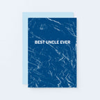 Best Uncle Ever Card by SixElevenCreations. Product Code SE3057A6
