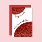 Valentine's Day Card by SixElevenCreations. Reads Love you so much My forever Valentine. Product Code SEV0033A6