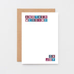 Wedding Card by SixElevenCreations. Reads Another wedding Oh Joy. Product Code SE0246A6