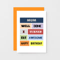 Funny Mum Birthday Card by SixElevenCreations Product Code SE0011A6