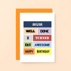 Funny Mum Birthday Card by SixElevenCreations Product Code SE0011A6