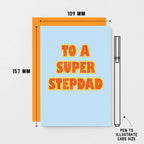 To A Super Stepdad Card by SixElevenCreations. Product Code SE1501A6
