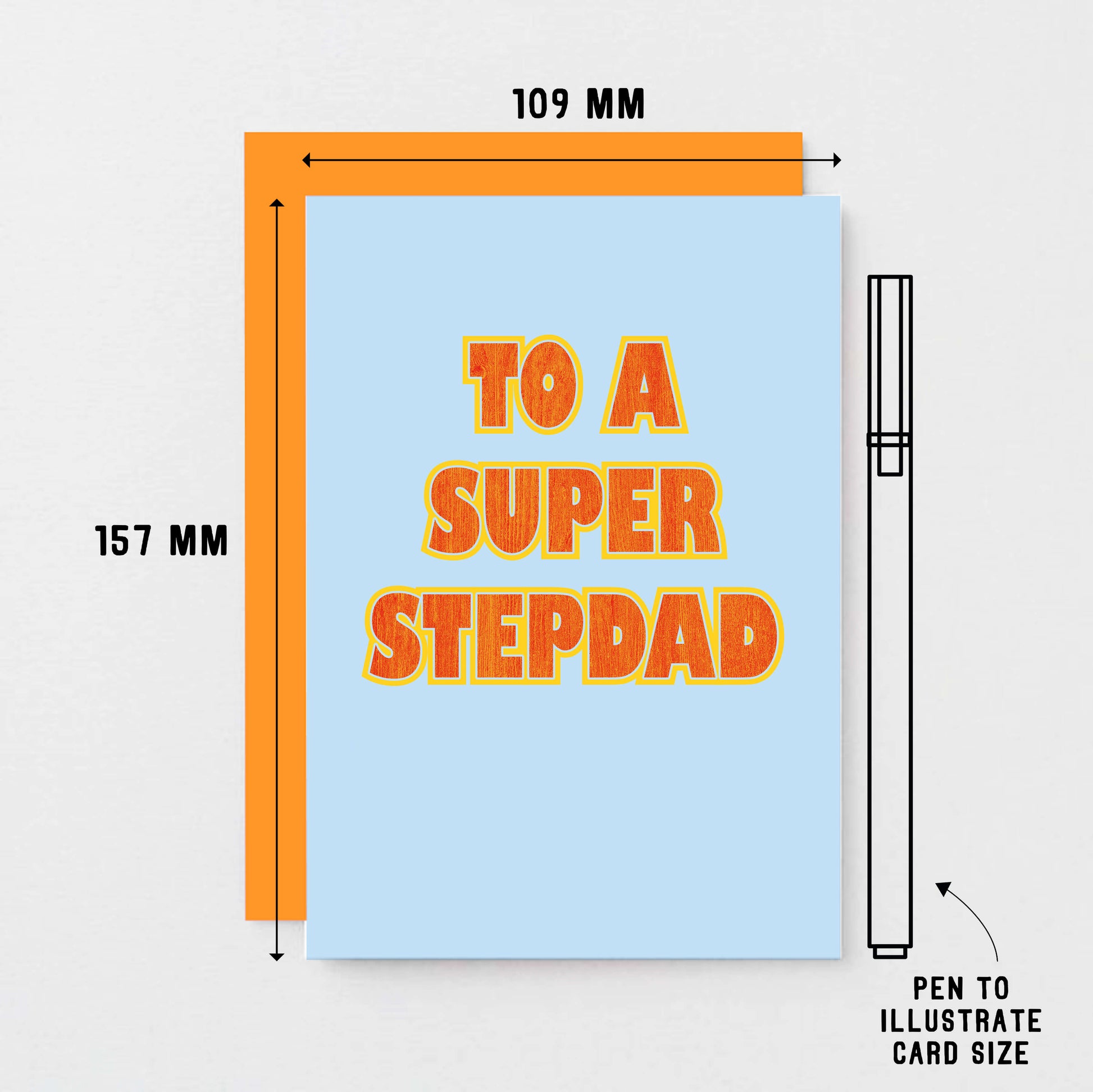 To A Super Stepdad Card by SixElevenCreations. Product Code SE1501A6