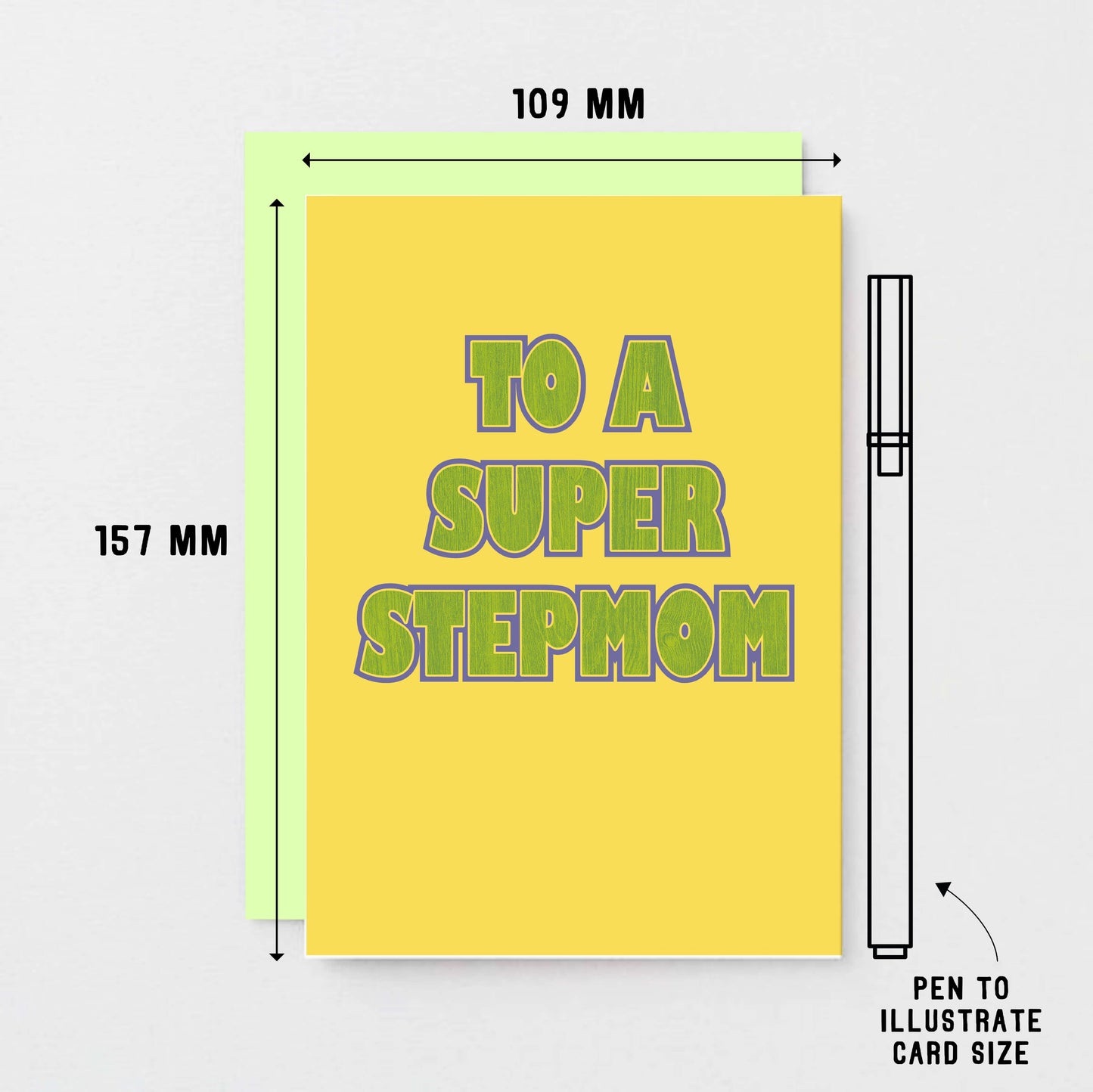 To A Super Stepmom Card by SixElevenCreations. Product Code SE1502A6_US