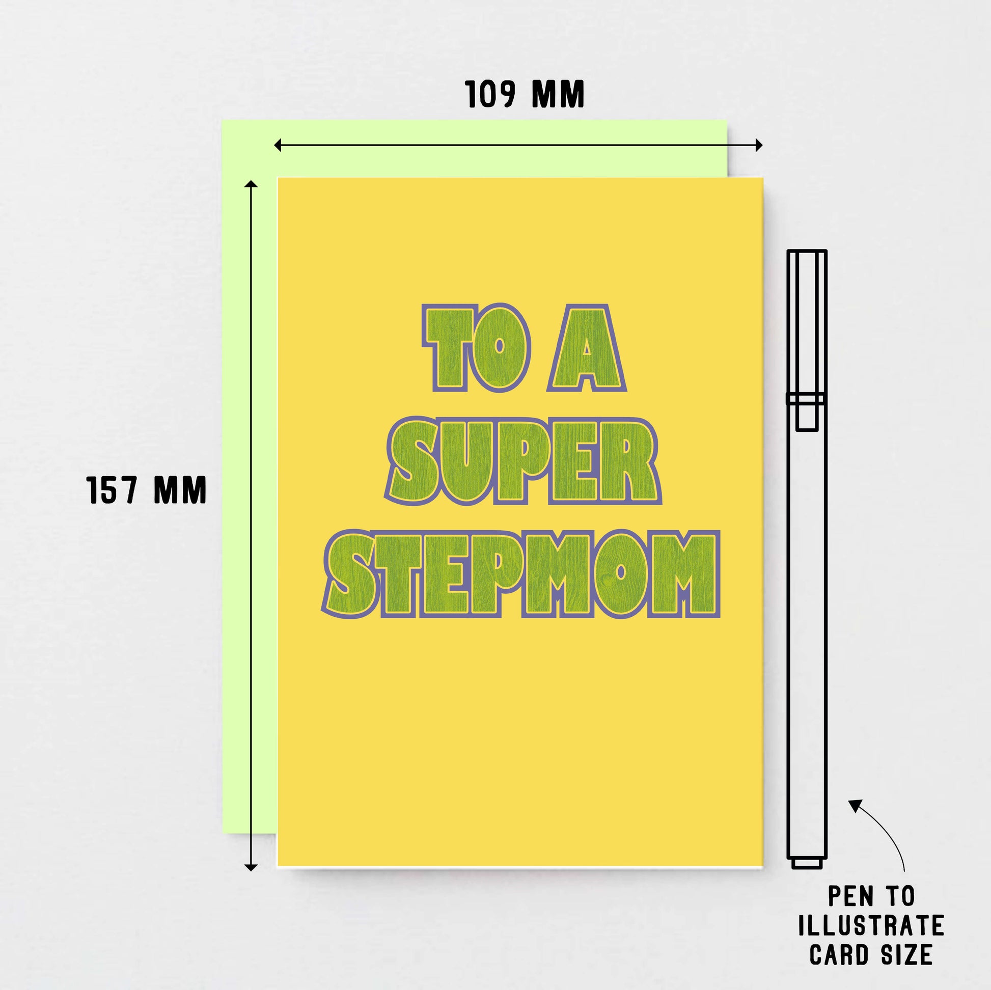 To A Super Stepmom Card by SixElevenCreations. Product Code SE1502A6_US