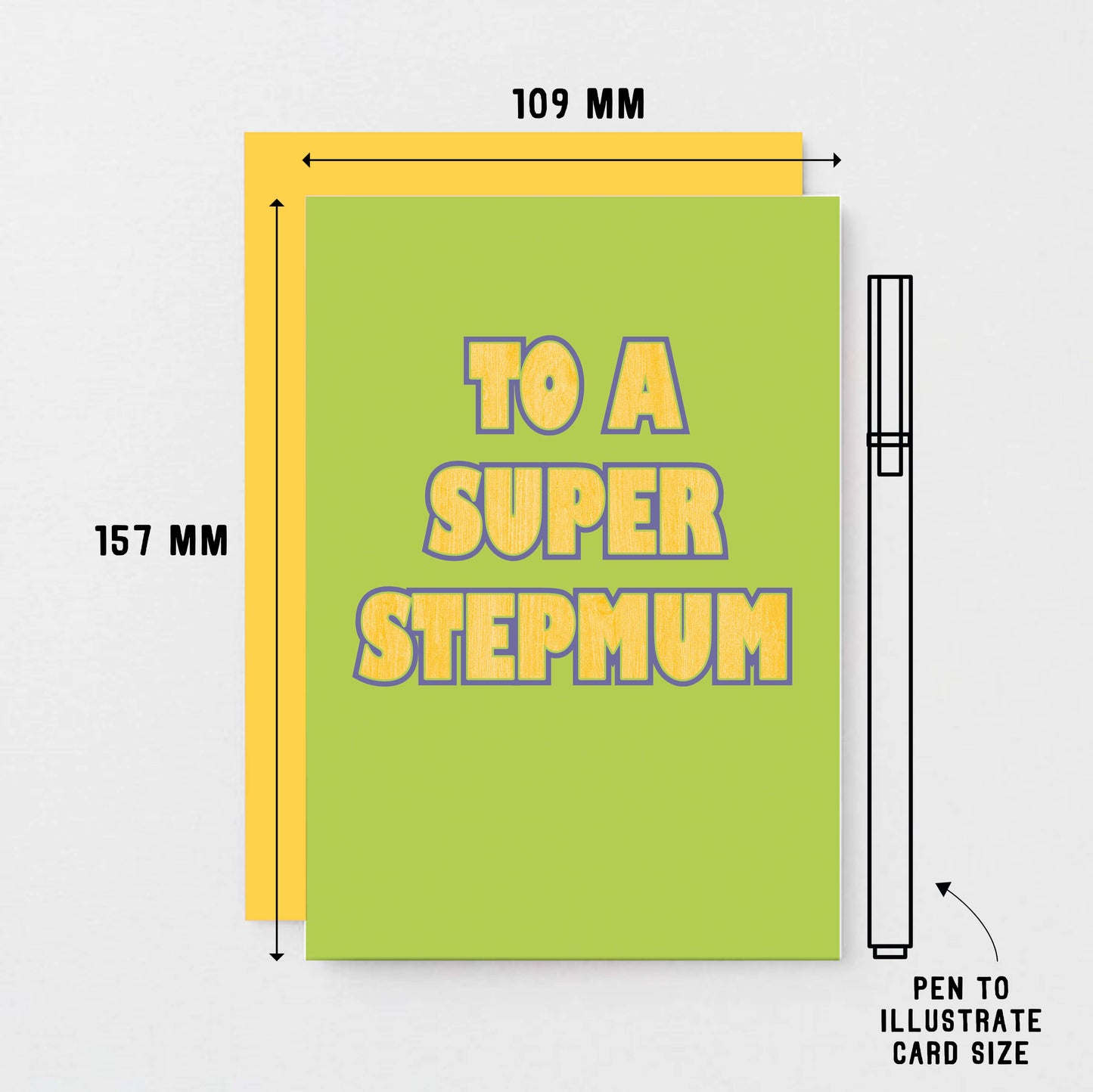 To A Super Stepmum Card by SixElevenCreations. Product Code SE1502A6