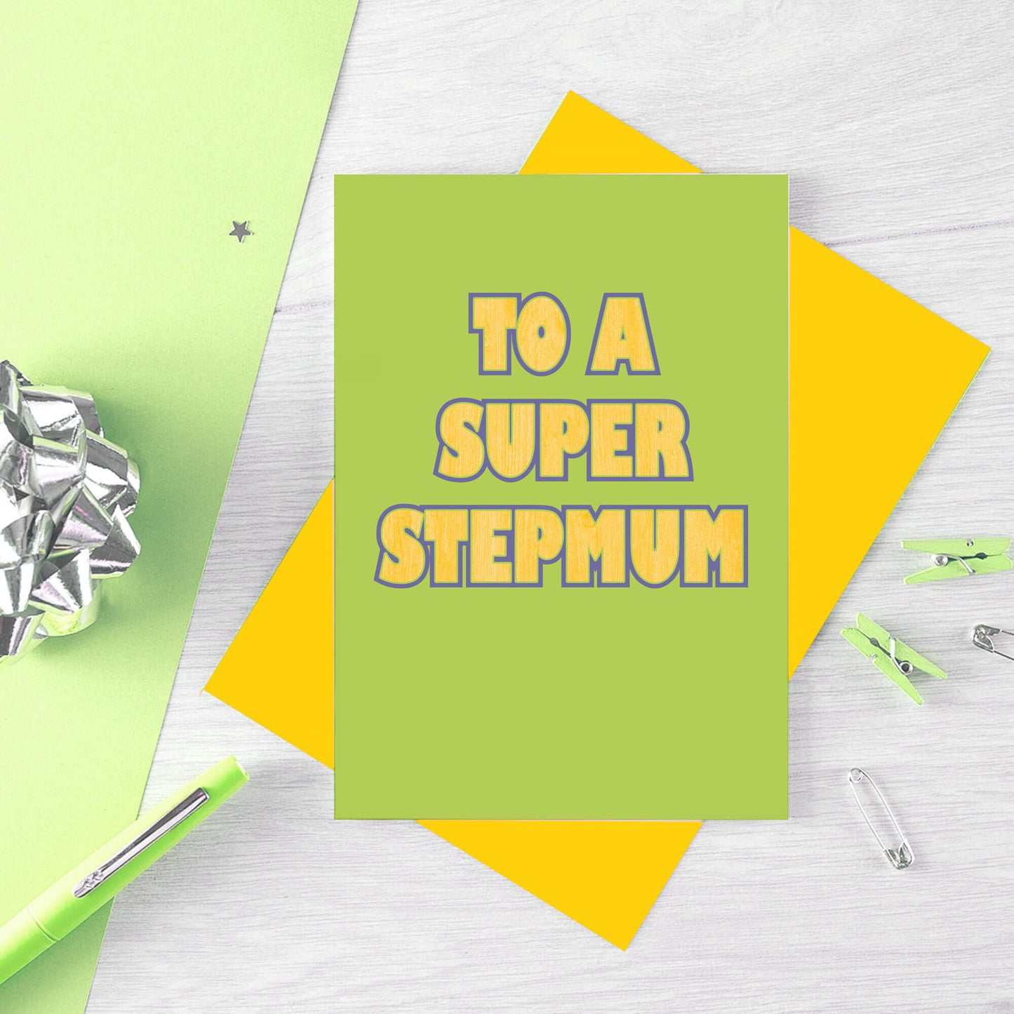 To A Super Stepmum Card by SixElevenCreations. Product Code SE1502A6
