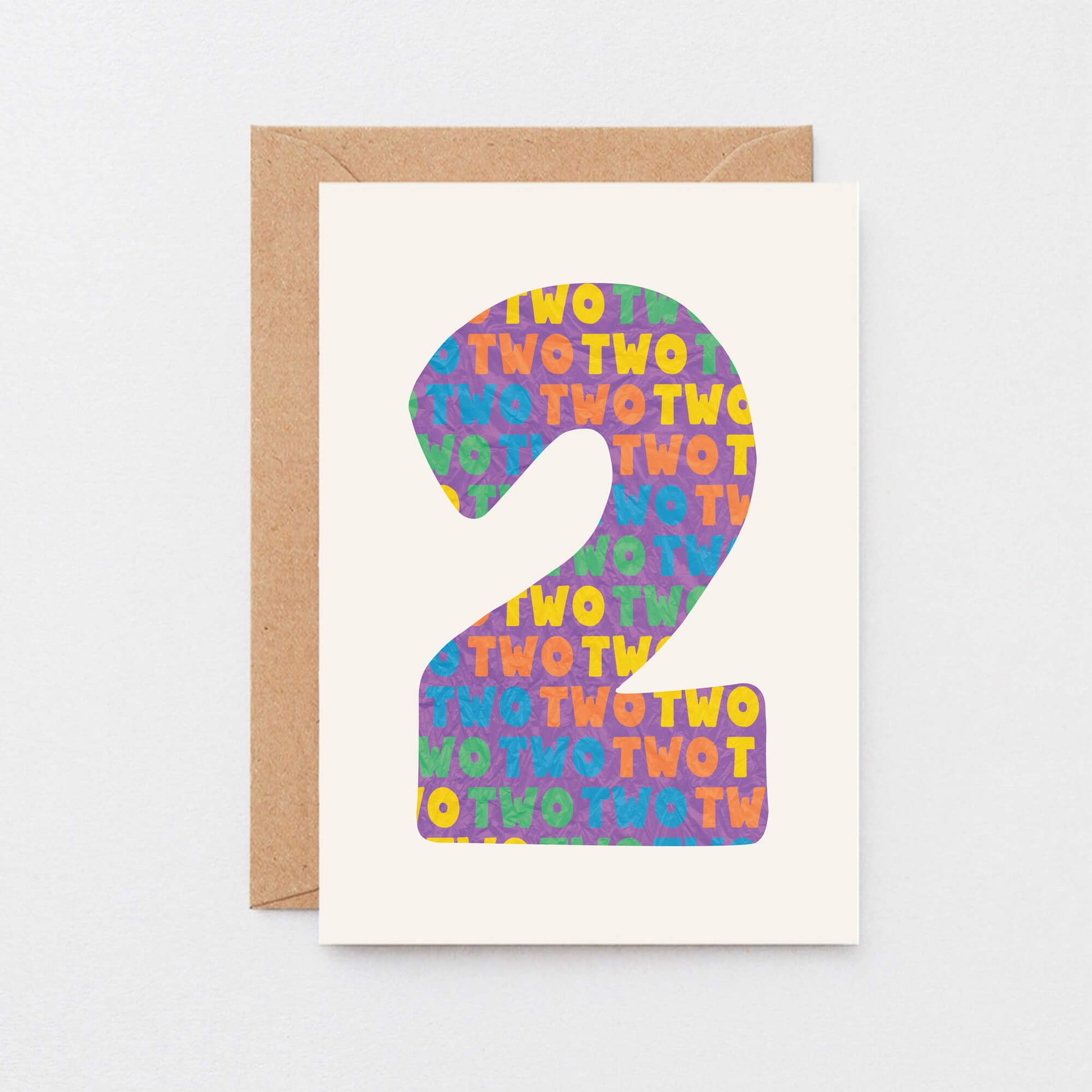 Two Years Old Card by SixElevenCreations. Product Code SE4102A6