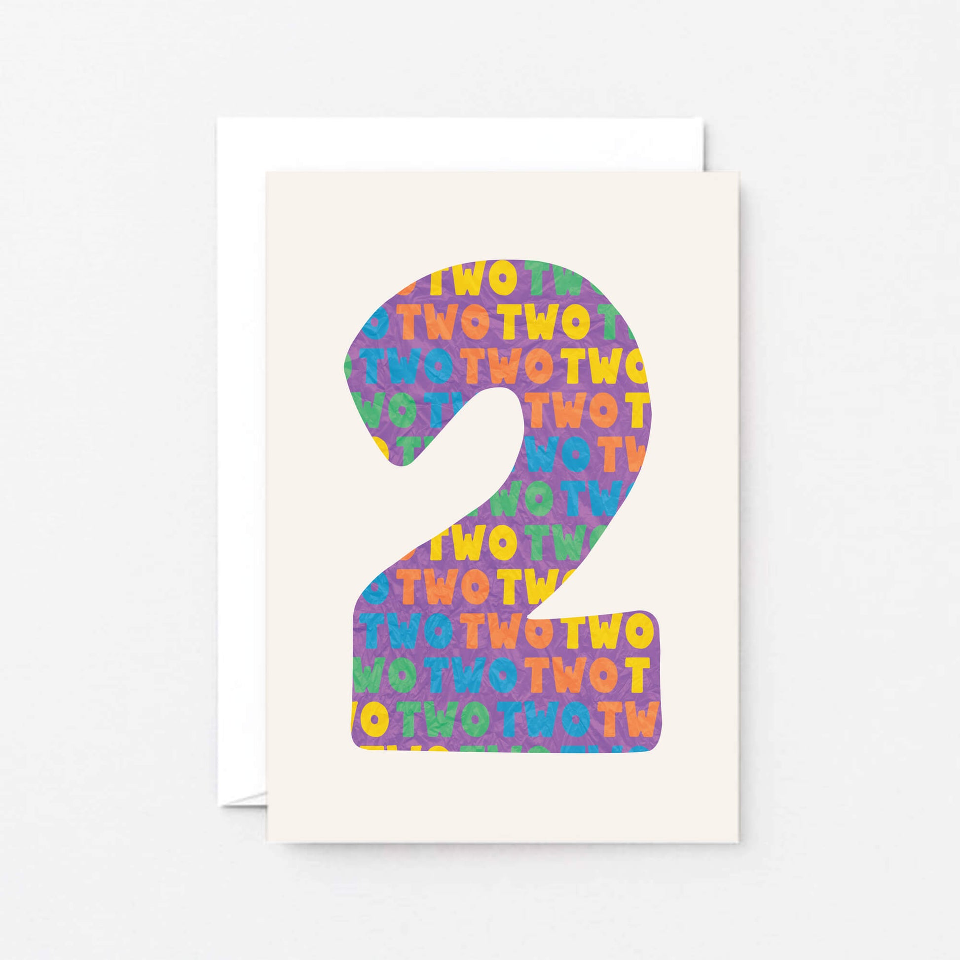 Two Years Old Card by SixElevenCreations. Product Code SE4102A6