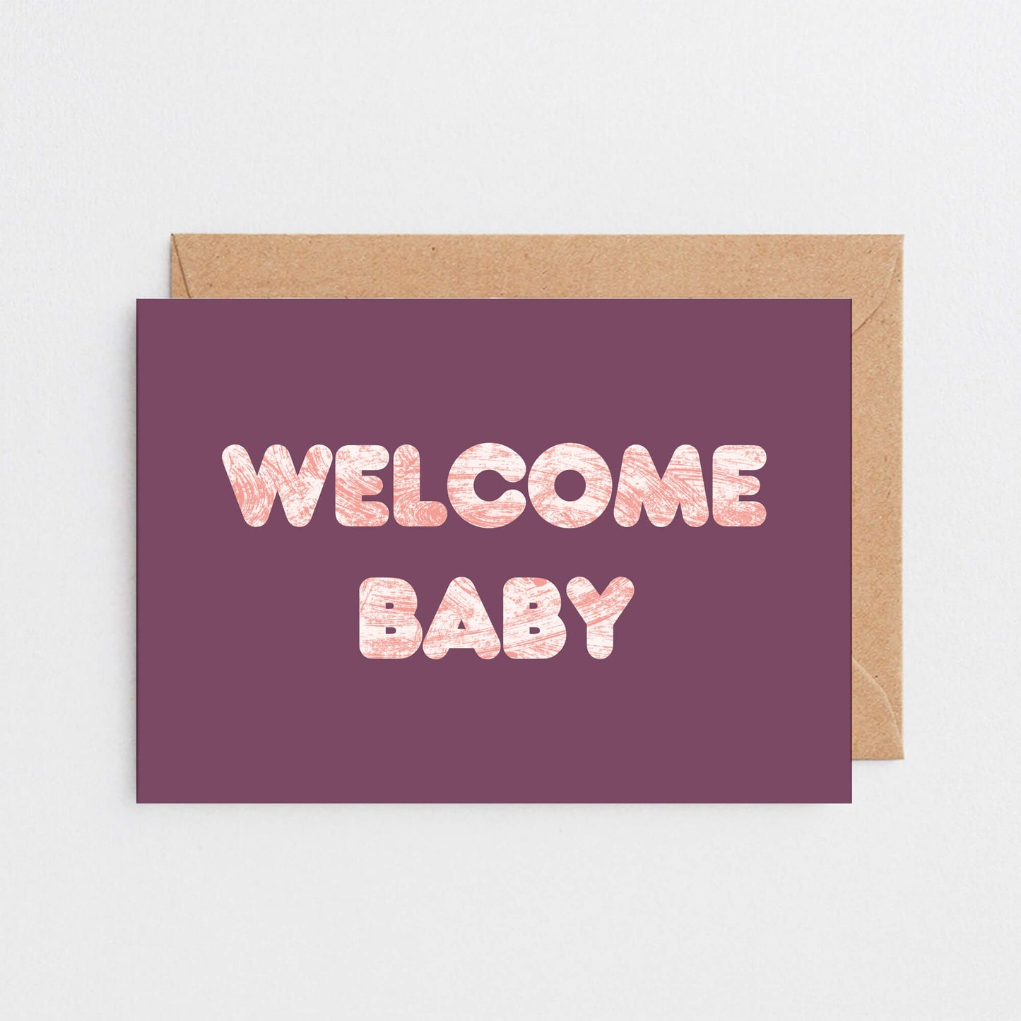 Welcome Baby Card by SixElevenCreations. Product Code SE5106A6