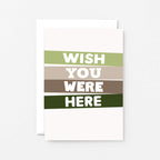 Wish You Were Here Card by SixElevenCreations. Product Code SE0506A6